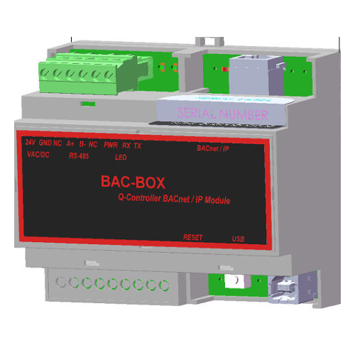 BAC-Box Q-Controller BACnet/IP converter module